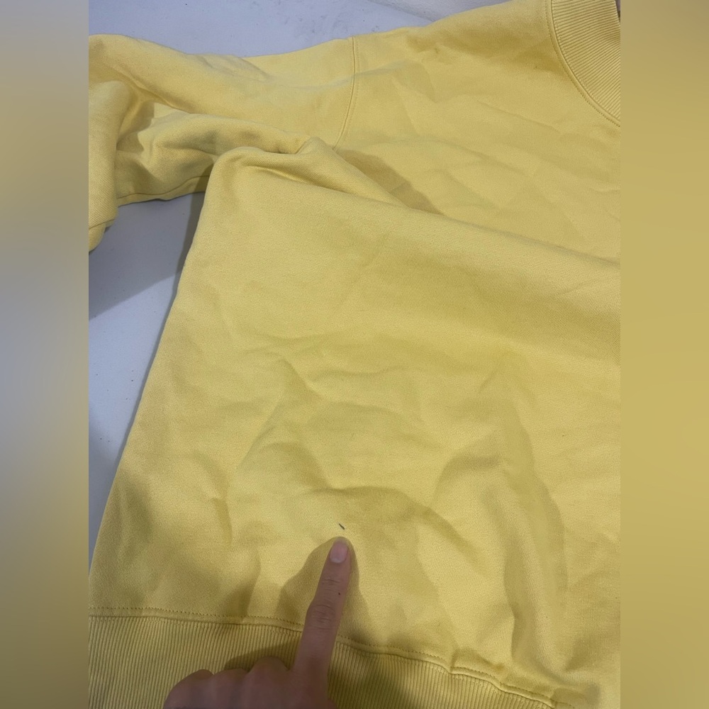 Daily Drills Sunny Yellow Crewneck Sweater - Picture 5 of 9